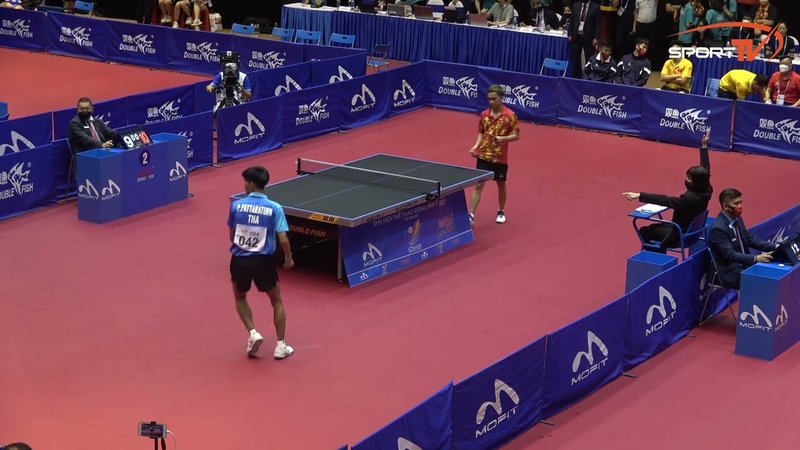Đinh Anh Hoàng ( VIE) vs Pattaratorn ( THA), Mens Team, Group B, Seagame