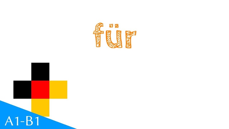 Lerne Deutsch: für + 10 Sätze + Übersetzung in den