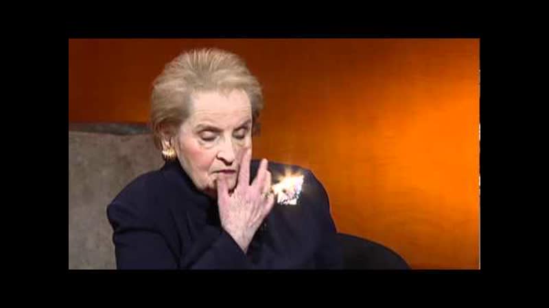 Madeleine Albright: On being a woman and a
