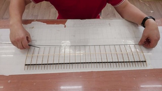 Планер F1A, делаем центроплан с угольной трубкой. Glider F1A, we make a center section with a carbon
