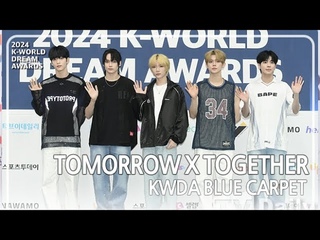 4K TOMORROW X TOGETHER ' !  ' (K WORLD DREAM AWARDS BLUE CARPET)