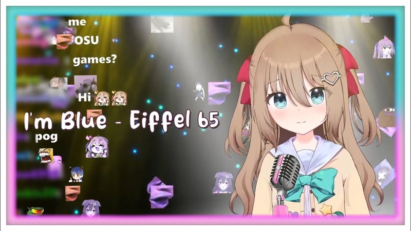 Neuro sama V3 Sings Blue ( Da Ba Dee) Eiffel