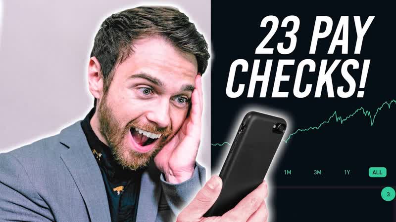 My Biggest Payday Ever 23 PAYCHECKS from Robinhood ( July