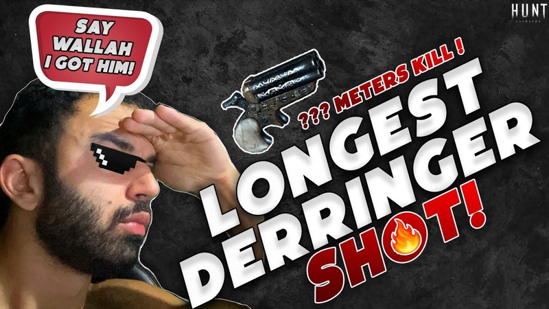 LONGEST DERRINGER HEADSHOT EVER IN HUNT