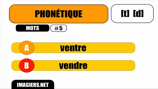 HD French pronunciation, Prononciation du français : t
