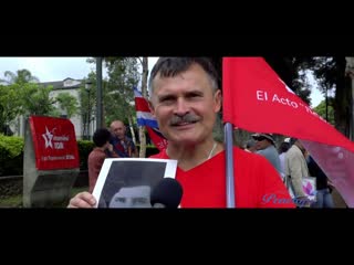 Бессмертный полк. Acto Regimiento Inmortal. Costa Rica. Canal TV62. Hoy con Penlope