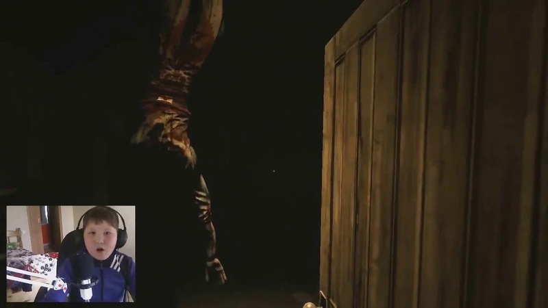 Reaction to Horror game Outlast 2 Little VS Adult. 2017