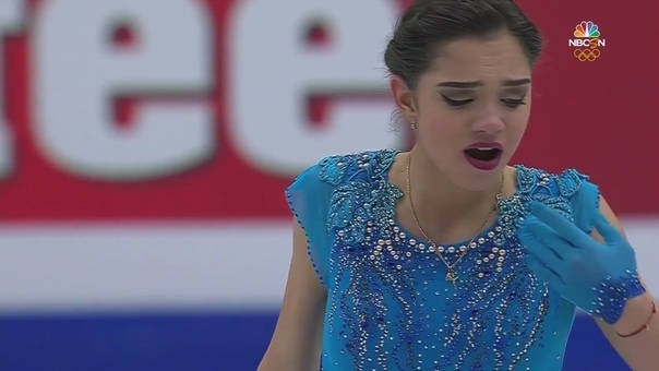2017 Europeans Evgenia Medvedeva SP NBCSN