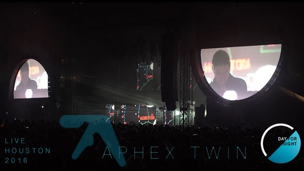 Aphex Twin Live in HD ( DAY FOR NIGHT) Houston, Texas 12 17