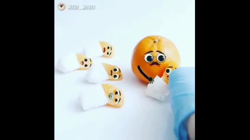 Роды у апельсинки