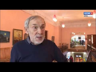 В библиотеке Грина открылась выставка вятского художника Дмитрия Сенникова (ГТРК Вятка)