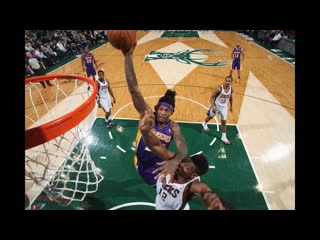 Jordan Hill Makes the Dazzling Spin and Facial on Jeff Adrien