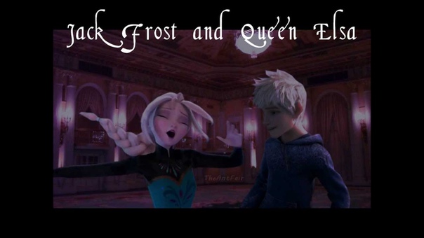 Let it Go Jack Frost and Elsa