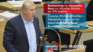 Raue: Corona Wirtschaftshilfen - Härtefallprogramm für besonders betroffene Branchen und Betriebe