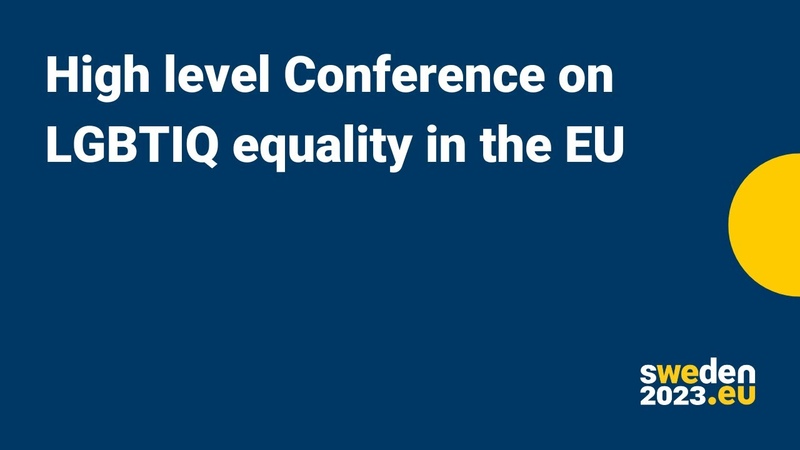 High level Conference on LGBTIQ equality in the