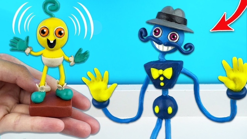 Daddy Long Legs and Baby Long Legs Poppy Playtime chapter 2 with Clay, Clay Kamilla