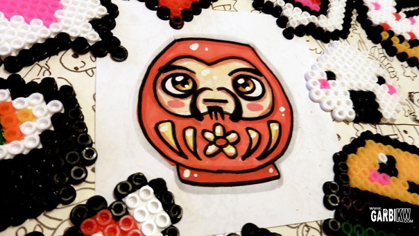 How To Draw a Daruma Cute Japan by Garbi