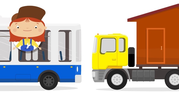 Kids Cartoon. CAR DOCTOR Doc Mc Wheelies Garage The truck and the
