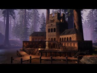 how to build a elven house in the forest  timelapse  - CONAN EXILES: Isle of Siptah