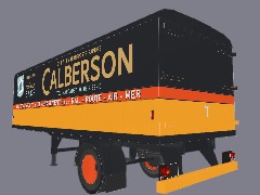 F78-Semi-remorque Calberson portes D