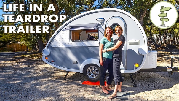 Couple Sells San Francisco House to Live in a Tiny Teardrop Camper
