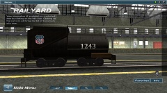 Union Pacific 1243 Tender
