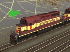 WC SD40 Trucks