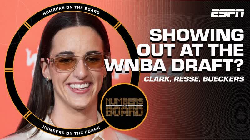 Caitlin Clark, Angel Reese Paige Bueckers were DRESSED UP for the draft , Numbers on the