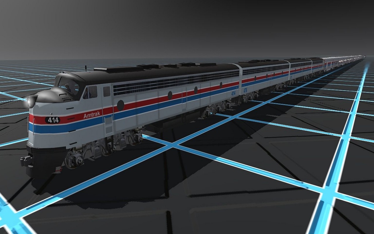 Consist - Amtrak Phase II (EMD E8) #3