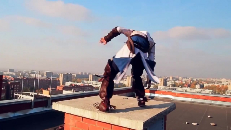 Паркур Assassins Creed