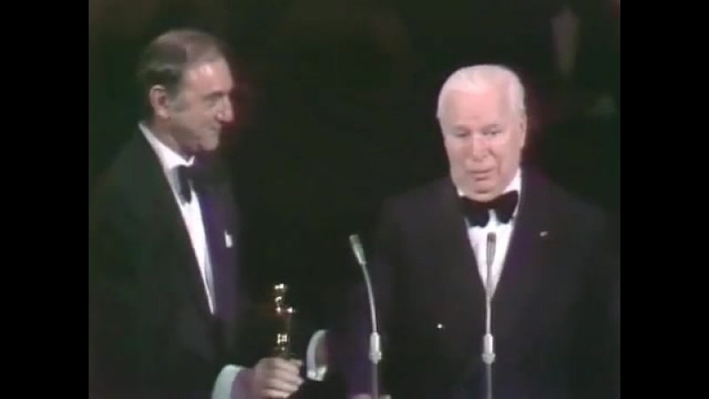 Charlie Chaplins Honorary Award 1972
