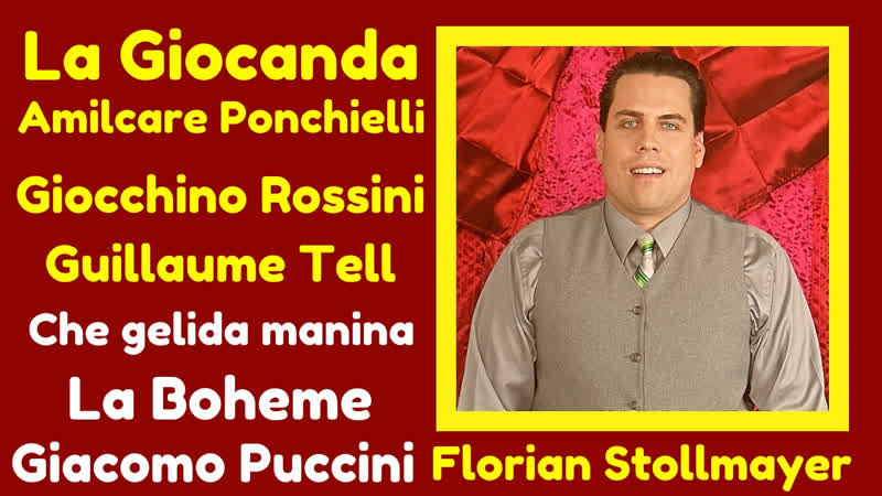 3 Operatic Tenor Arias from La Giocondo, Guillaime Tell and La Boheme, Santa Barbara