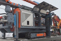 Буровой станок урб-4т. Буровая 4. Буровая 4. Atlas copco буровая машина. Мрк 750 буровая.