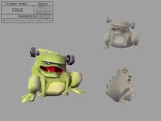 Crash Twinsanity - Enemies - FrogNstein