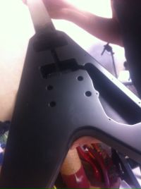  Реставрация стрелы от Epiphone - восстановление головы грифа - шлифовка ладов - замена датчиков на … 