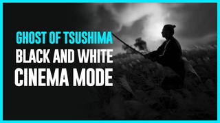 Ghost of Tsushima - Black and White ( Classic Samurai Cinema Mode )