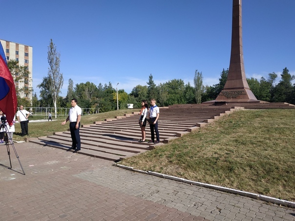 Митинг, приуроченный 76-й годовщине Освобождения Донбасса Митинг, приуроченный 76-й годовщине Освобождения Донбасса