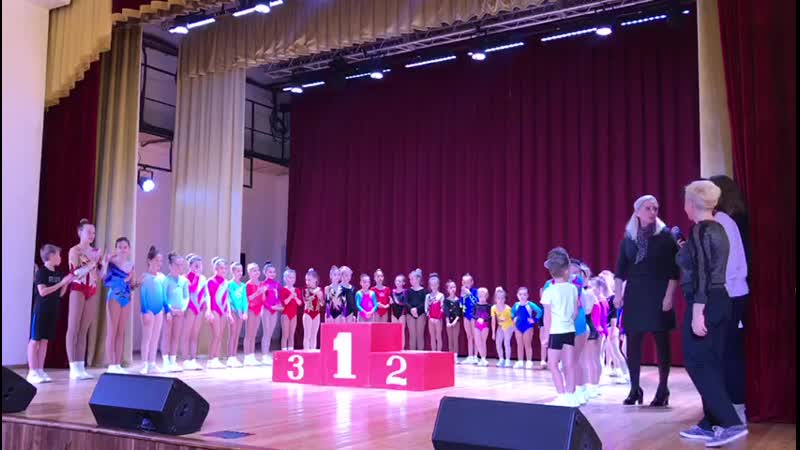 04 ноября 2019. Соревнования по спортивной аэробике