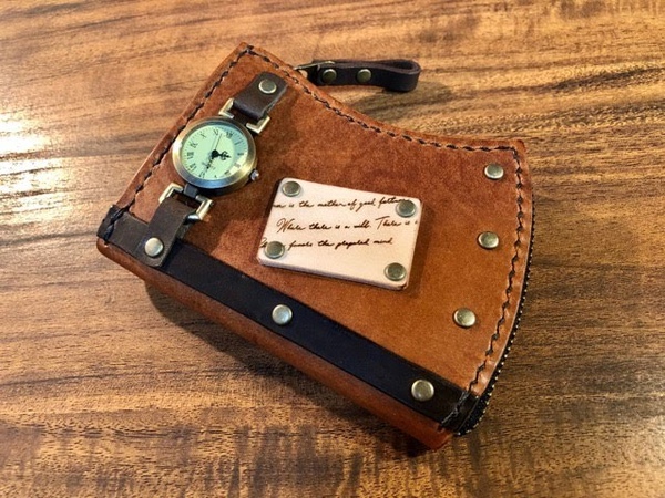 Making Steampunk, Wallet Leather