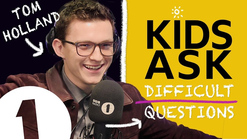 Marvel dont know that yet : Kids Ask Tom Holland Difficult