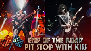 Warming up with Gene Simmons & Tommy Thayer - Pit Stop with KISS