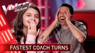 FASTEST CHAIR TURNS in The Voice Kids worldwide (#3)