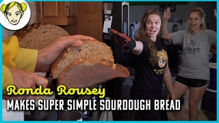 How To Make Super Simple Sourdough Bread | Ronda's Quarantine Kitchen #StayHome #WithMe
