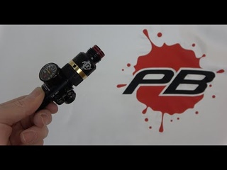 The new Ninja Flex Valve adjustable paintball regulator