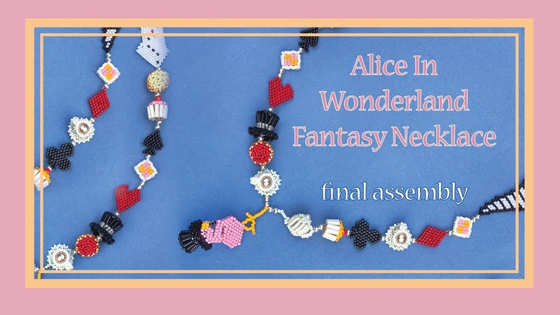 Alice In Wonderland Necklace Motifs