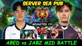 Jabz meets Abed in MIDLANE BATTLE at SERVER SEA - ALL PROS PRACTICE FOR NEW SEASON