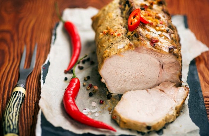 HERB & GARLIC Roasted PORK LION How To Make Roast Pork Lion. Recipe by Always Yu