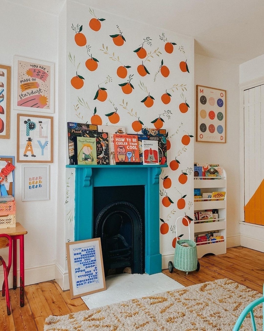 Персики - невероятно милая тема для домашнего декора.