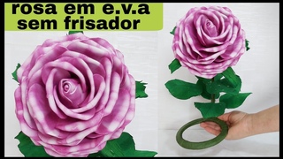 ROSA MESCLADA G,EM , SEM FRISADOR  @RosailmaArtes123