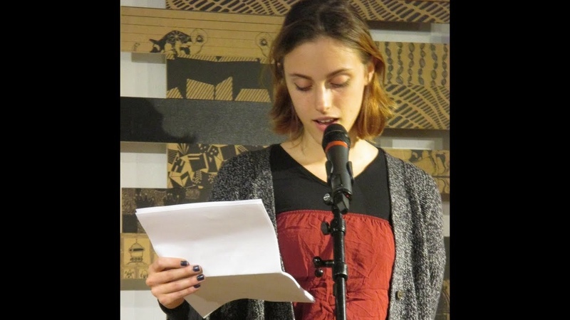 Anna Alexandra Maria Brodsky reads her poem for Regina Derieva in